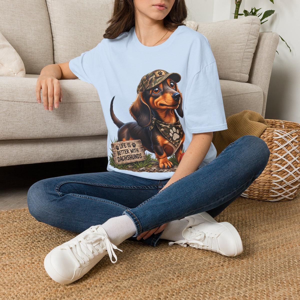 Dachshund Shirt, Life Is Better With Dachshunds Tee, Wiener Dog Lover Gift, Doxie Mom Shirt, Sausage Dog T Shirt, Dog Lover Gift