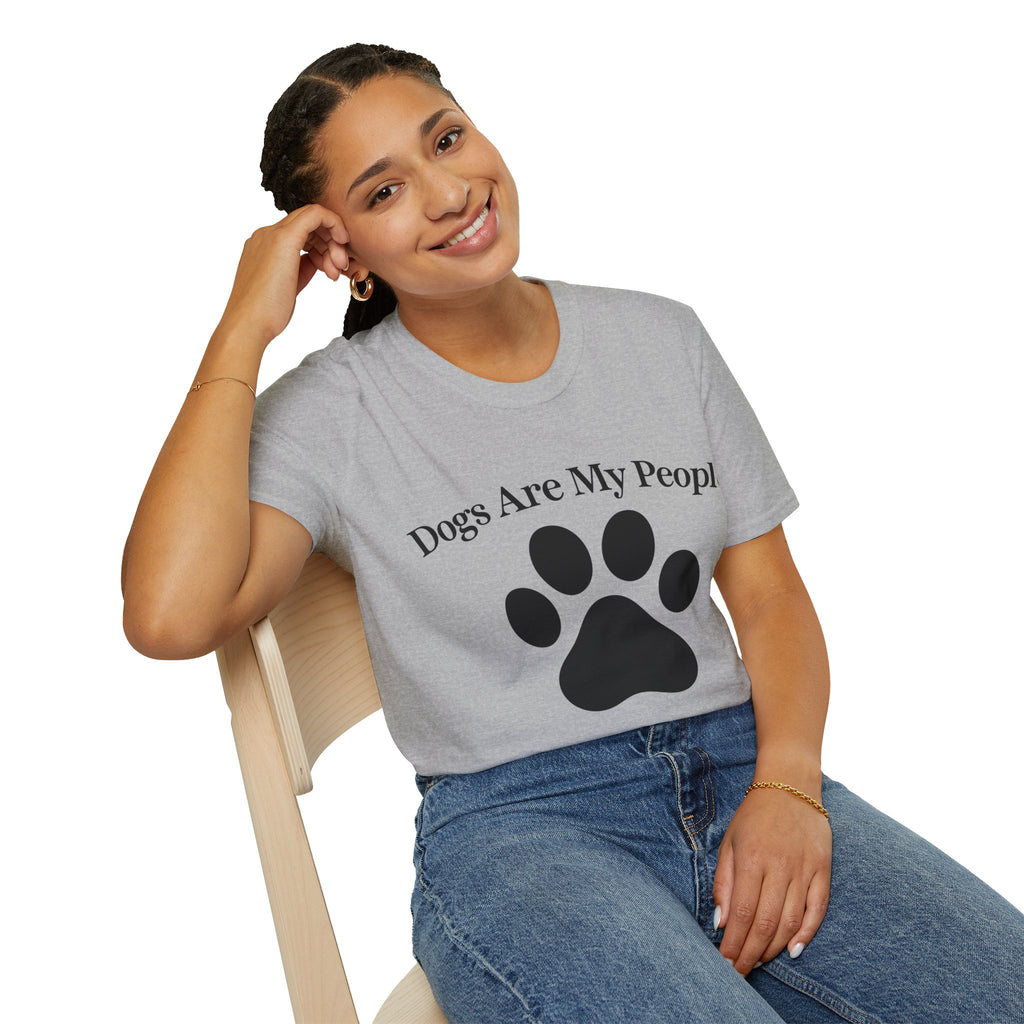 Dogs Are My People Shirt | Dog Lover T-Shirt | Funny Dog Shirt | Paw Print Tee | Dog Mom Gift | Dog Lover Gift