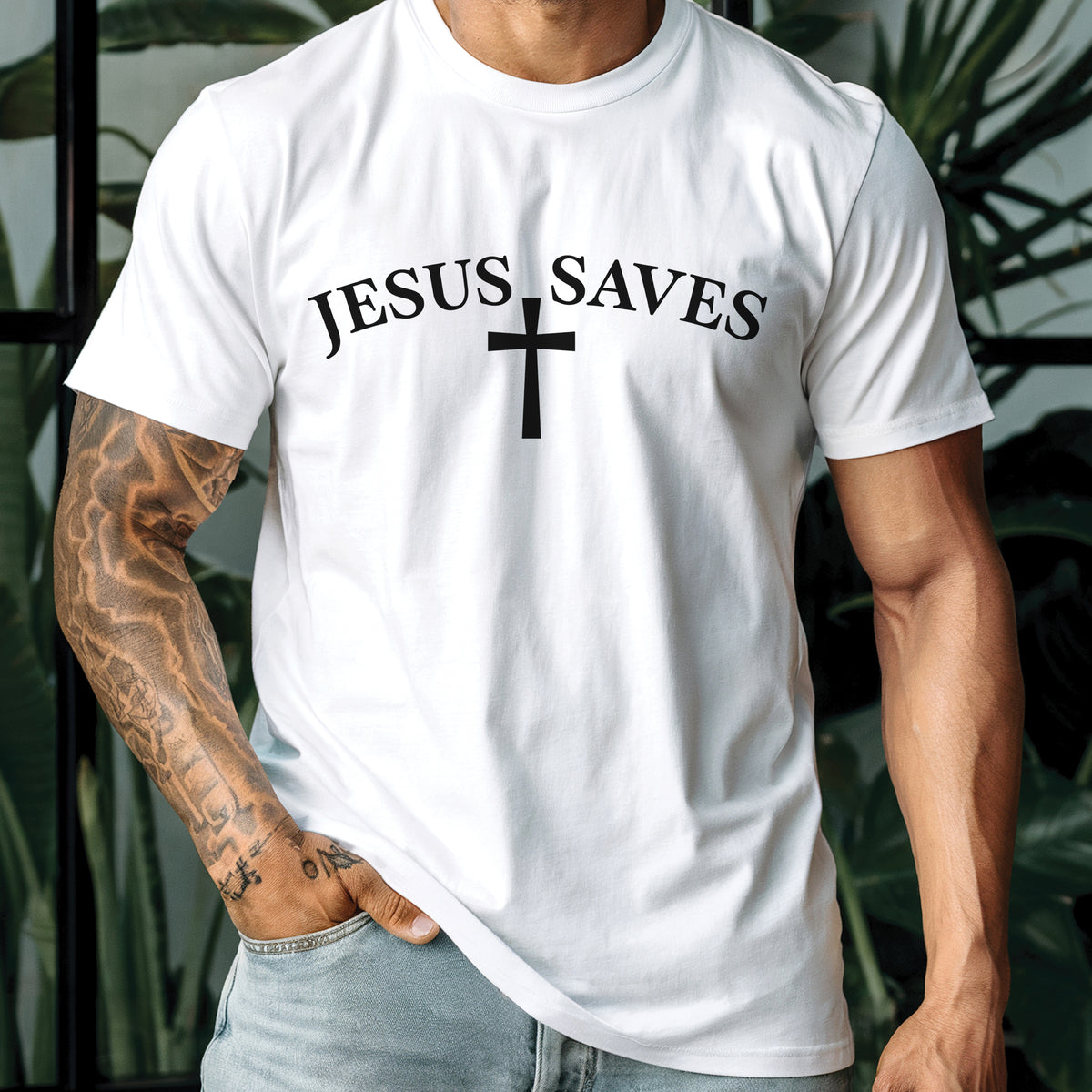 Jesus Saves Shirt, Christian Faith Shirt, Cross T-Shirt, Religious Tee, Jesus Shirt, Christian Apparel, Faith Based Clothing