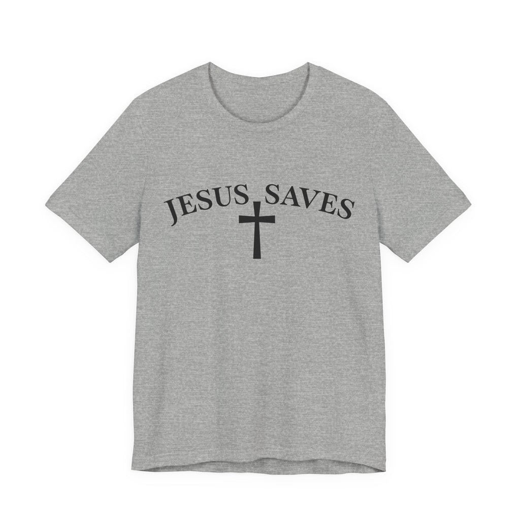 Jesus Saves Shirt, Christian Faith Shirt, Cross T-Shirt, Religious Tee, Jesus Shirt, Christian Apparel, Faith Based Clothing