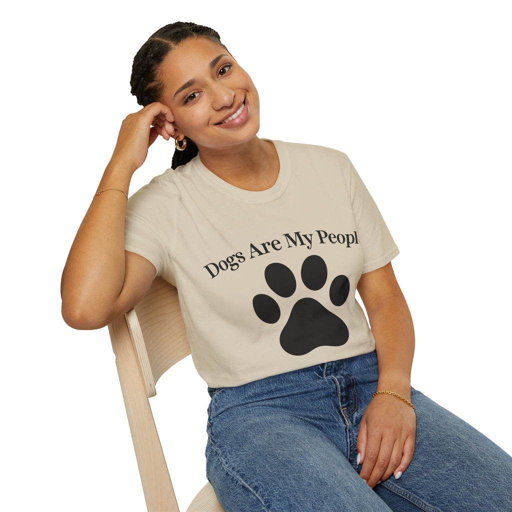 Dogs Are My People Shirt | Dog Lover T-Shirt | Funny Dog Shirt | Paw Print Tee | Dog Mom Gift | Dog Lover Gift