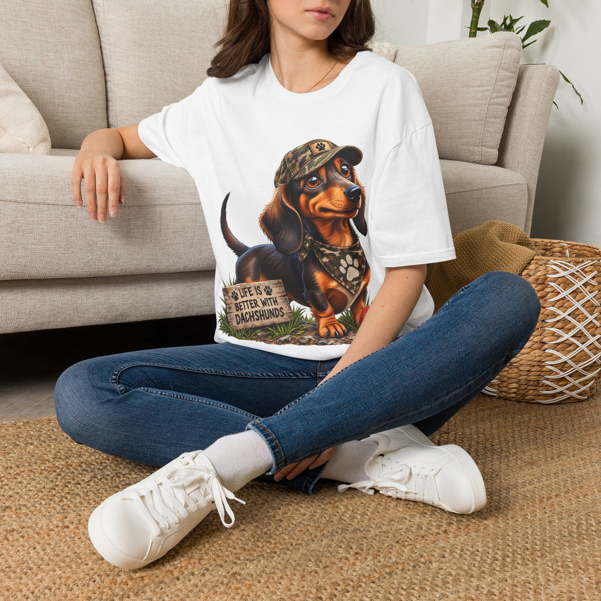 Dachshund Shirt, Life Is Better With Dachshunds Tee, Wiener Dog Lover Gift, Doxie Mom Shirt, Sausage Dog T Shirt, Dog Lover Gift