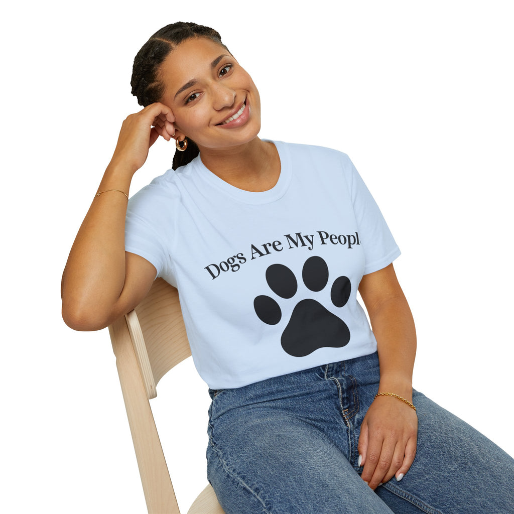 Dogs Are My People Shirt | Dog Lover T-Shirt | Funny Dog Shirt | Paw Print Tee | Dog Mom Gift | Dog Lover Gift