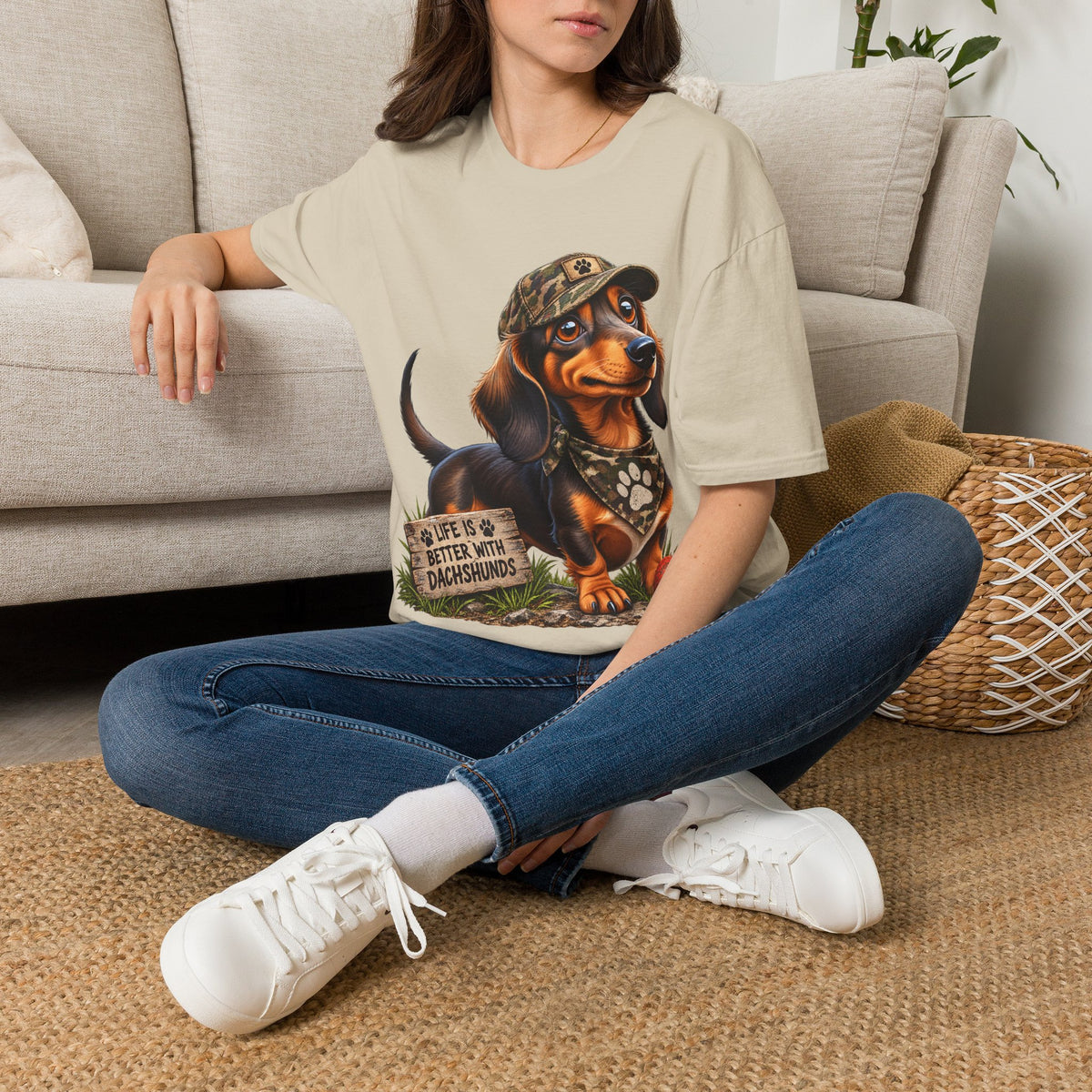 Dachshund Shirt, Life Is Better With Dachshunds Tee, Wiener Dog Lover Gift, Doxie Mom Shirt, Sausage Dog T Shirt, Dog Lover Gift